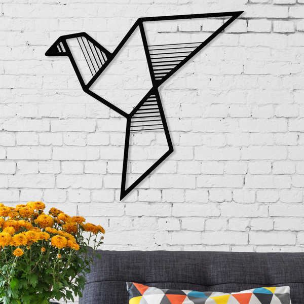 Metal Crane Wall Art Wayfair