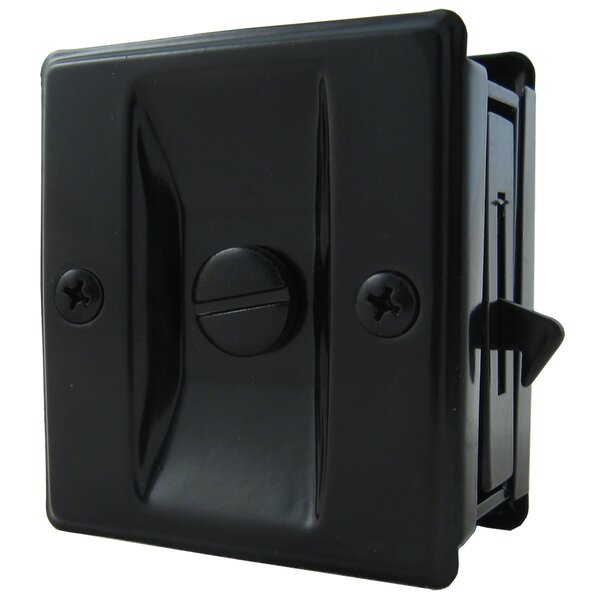 Square Pocket Door Lock by Stone Harbor Hardware