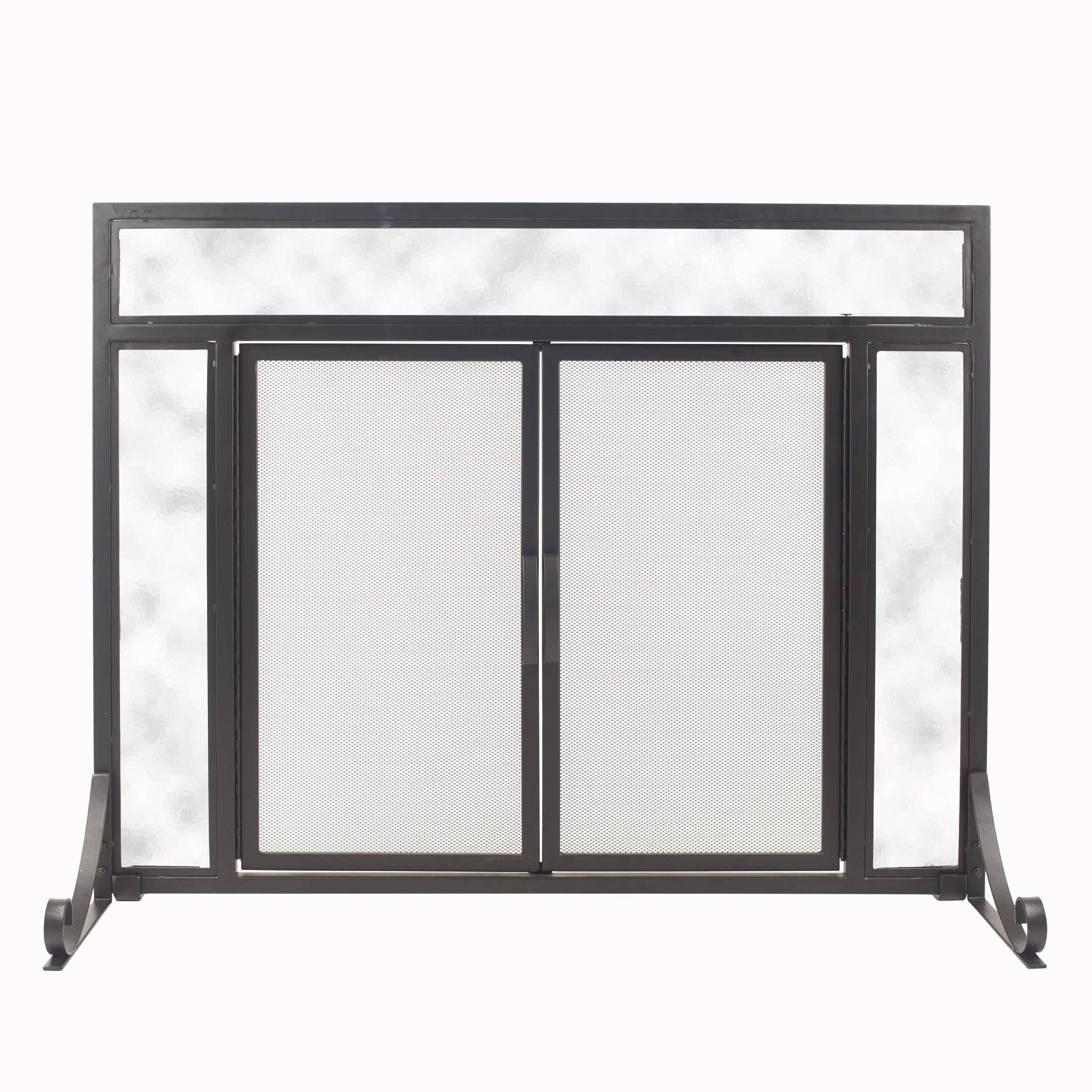 Pleasant Hearth Manchester Single Panel Steel Fireplace Screen