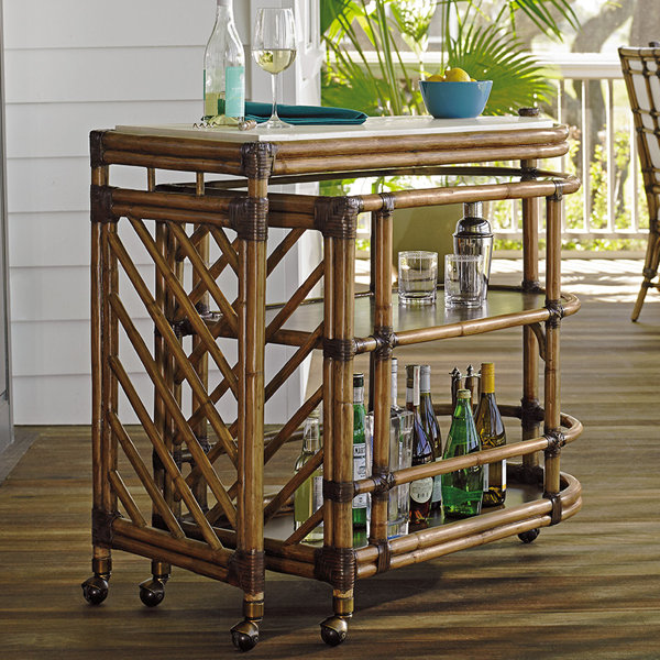 Twin Palms Bar Cart By Tommy Bahama Home Read Reviews