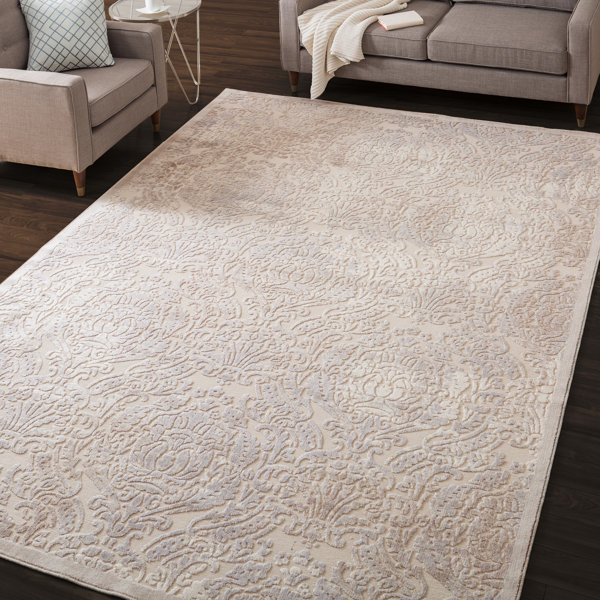 Christena Ivory Area Rug by House of Hampton