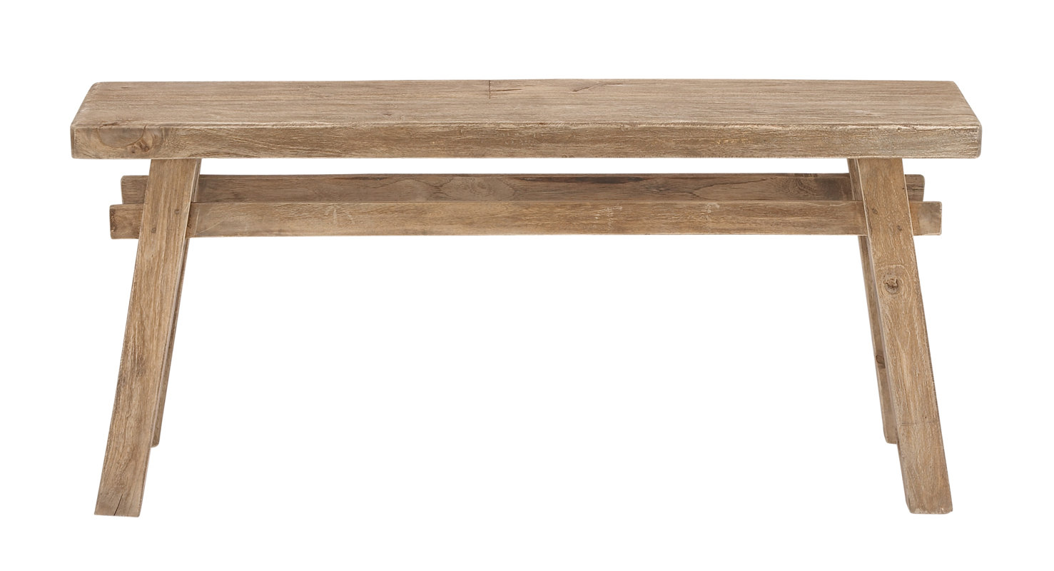 Wooden Bench. Steal this Look! Collected European Farmhouse Home Decor #farmhousebench #farmhousedecor