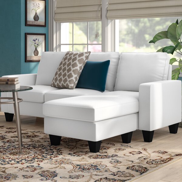 Bratton Reversible Sectional By Charlton Home