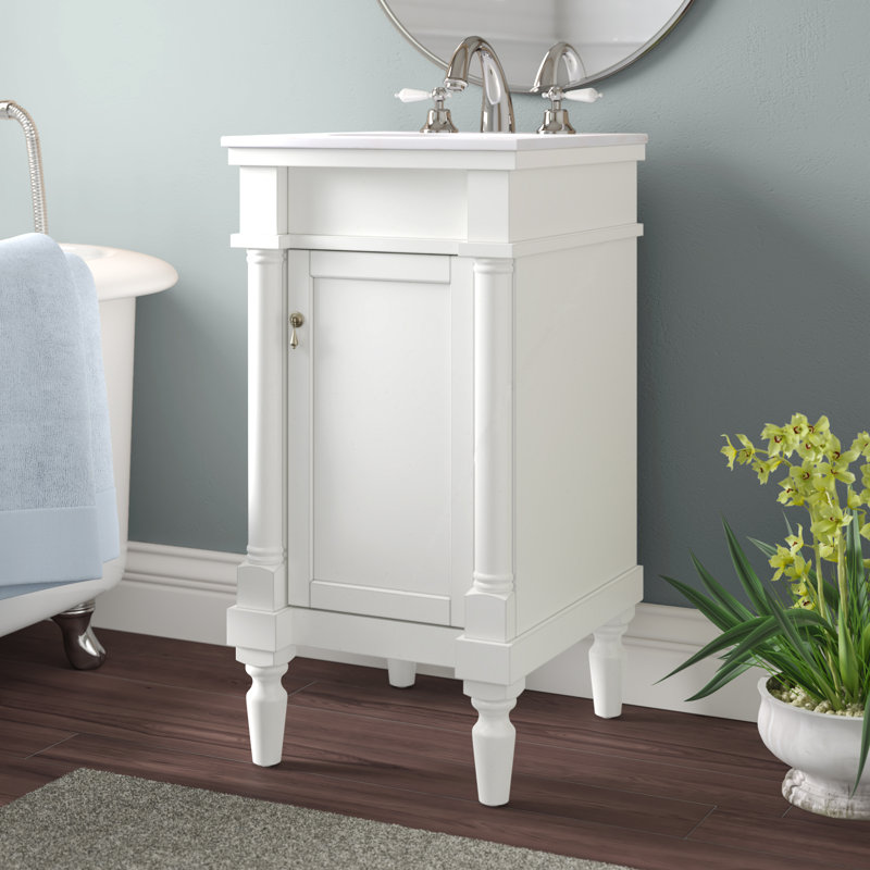 Andover Mills Brantley 18 Single Bathroom Vanity Set Reviews Wayfair Andover Mills Brantley 18 Single