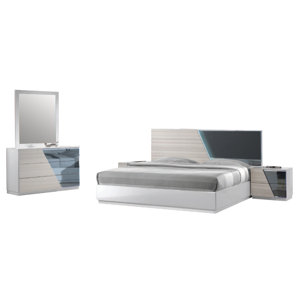 Nikhat Platform 5 Piece Bedroom Set by Orren Ellis