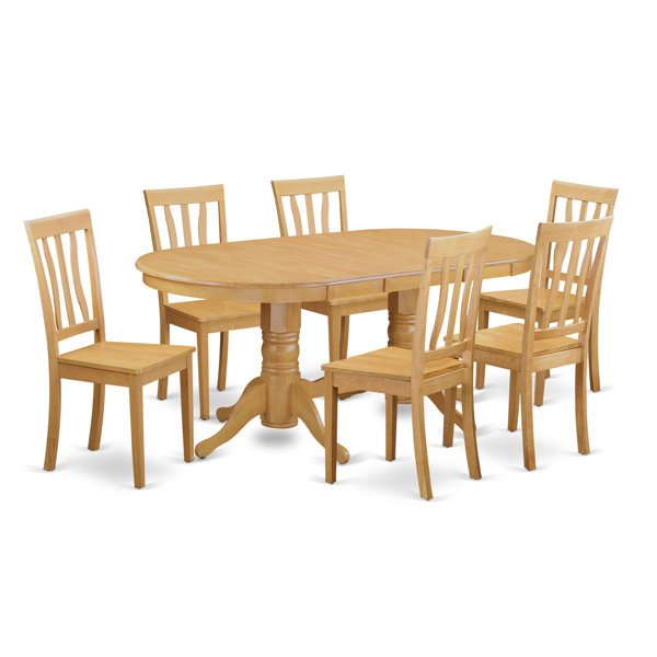 Rockdale 7 Piece Solid Wood Dining Set By Darby Home Co 2019 Sale