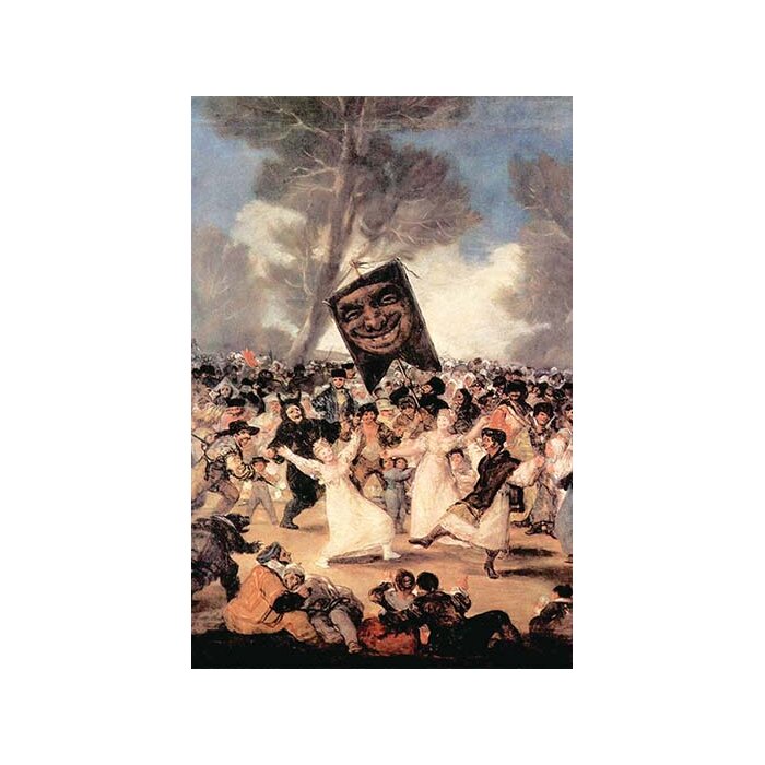 The Funeral Of Sardina By Francisco Goya Painting Print - 