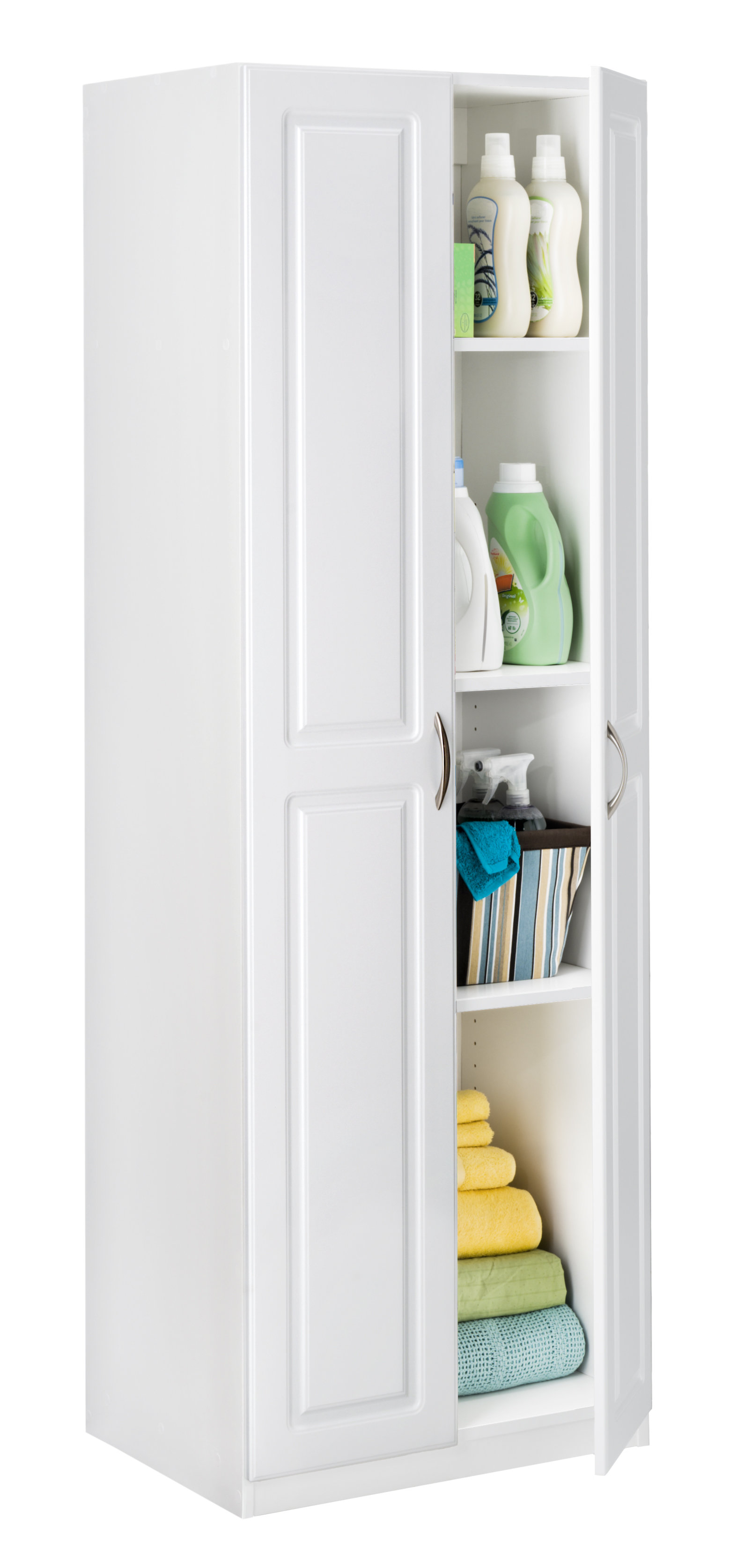 Closetmaid Dimensions 72 H X 24 W X 18 D 2 Door Storage Cabinet