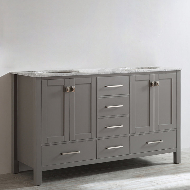 Newtown 60 Double Bathroom Vanity Set Newtown 60 Double Bathroom Vanity Set