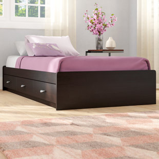 Mainstays Twin Storage Bed Wayfair Distefano Twin Storage Platform Bed