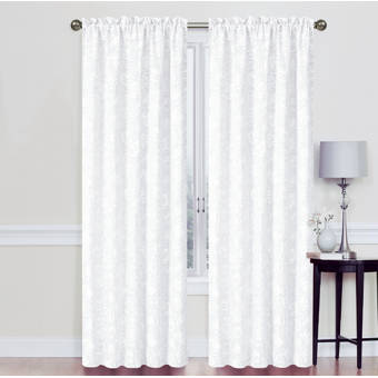 30 x 84 Sheer Curtains Kess InHouse Jane Smith Purrfect Black White Decorative Set