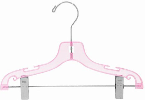 pink childrens hangers