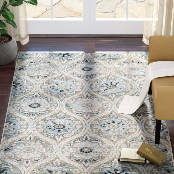Walshville Greige/Antique Cream Area Rug by Darby Home Co