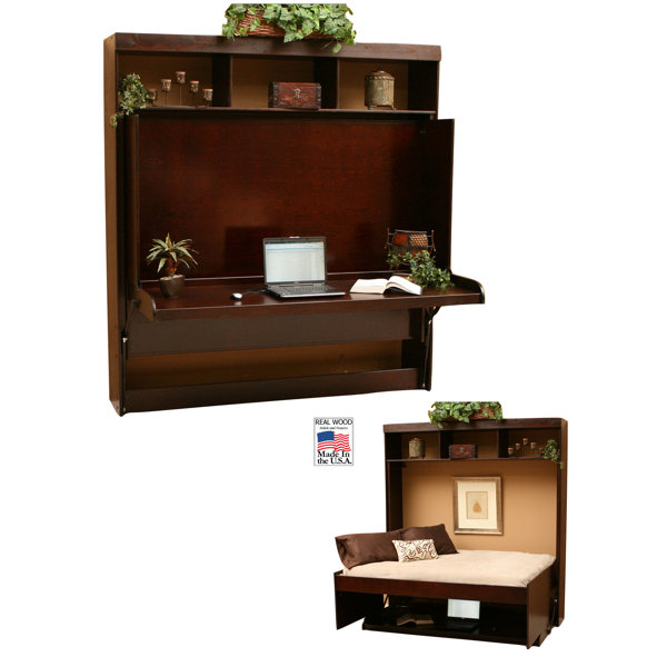 Reviews Modern Birch Full/Double Murphy Bed By Wallbeds Read Reviews