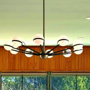 Westerlund 10-Light Sputnik Chandelier