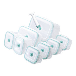 Vac 'n Store Vacuum 8 Container Food Storage Set