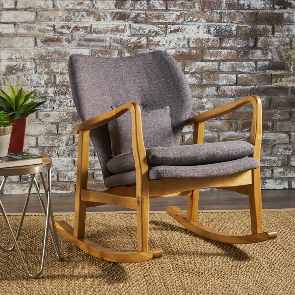 Saum Fabric Rocking Chair by Brayden Studio