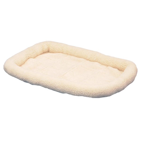 SnooZZy Original Fleece Crate Donut Dog Bed by Petmate