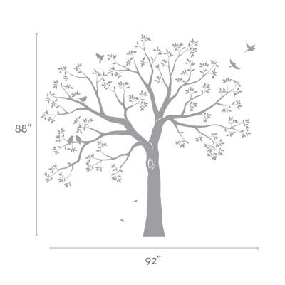 simpleshapes staircase family tree wall decal & reviews | wayfair