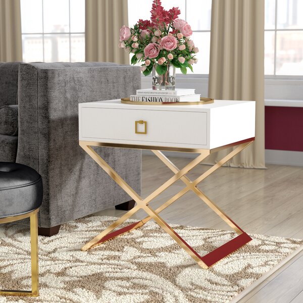 Deals Price Mallen End Table With Storage