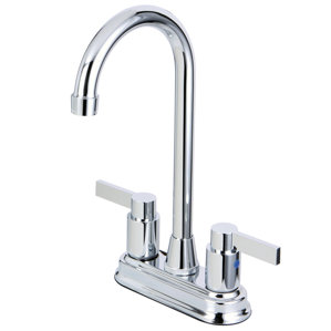 Kingston Brass Nuvofusion Double Handle Centerset Kitchen Faucet