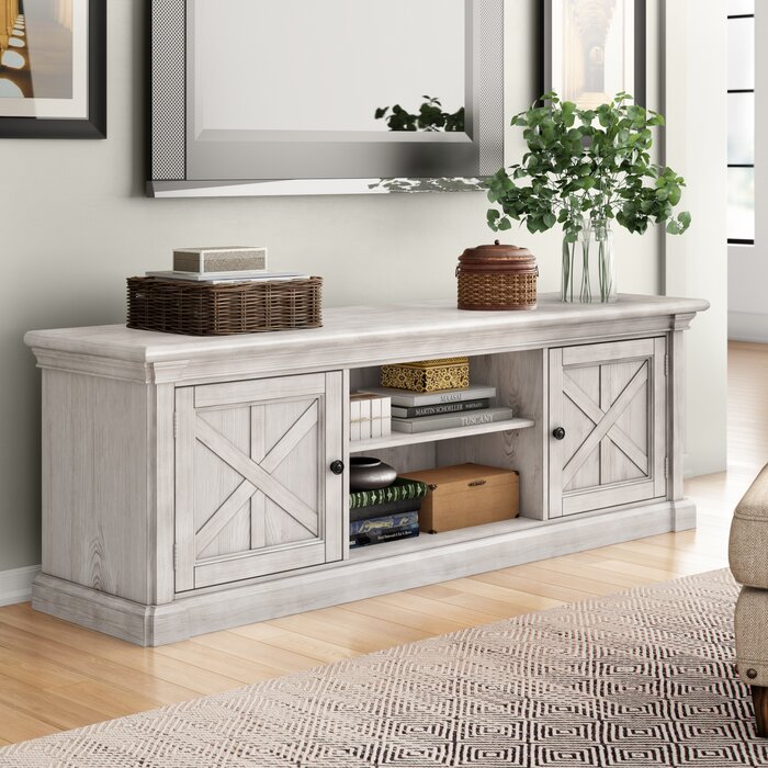 Three Posts Leandra TV Stand for TVs up to 78 inches | Wayfair