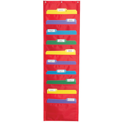 Storage Pocket Chart Frank Schaffer PublicationsCarson Dellosa Publications