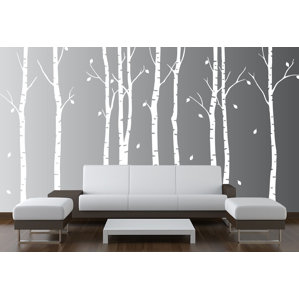Tree Wall Decals For Living Room trees and flower wall decals you'll love | wayfair Tree Wall Decals For Living Room trees and flower wall decals you'll love | wayfair
