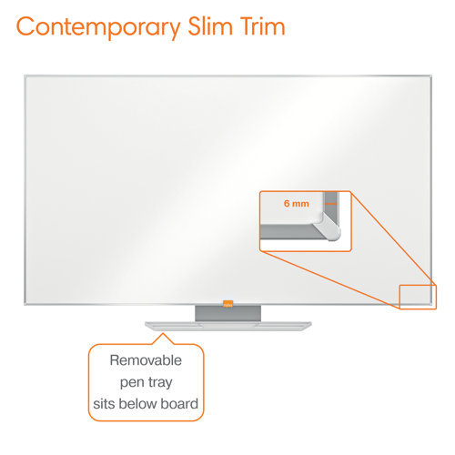 Nobo Nobo Widescreen Enamel Whiteboard 55 Inch | Conference Supplies & Presentation Equipment > Notice Boards > White Boards