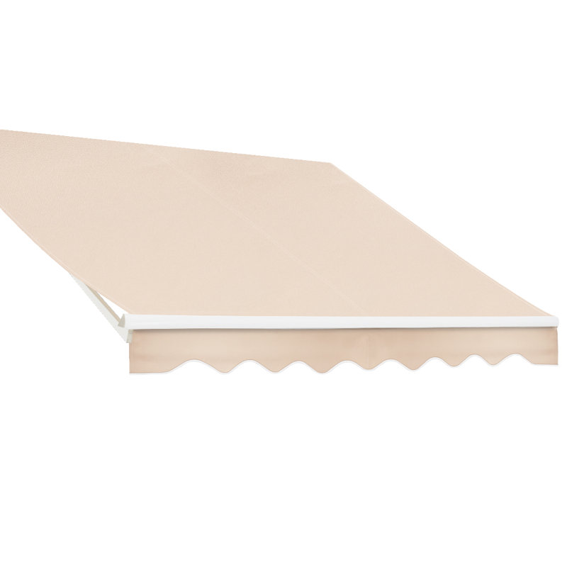 Barton 12 X 10 Polyester Retractable Standard Patio Awning Wayfair