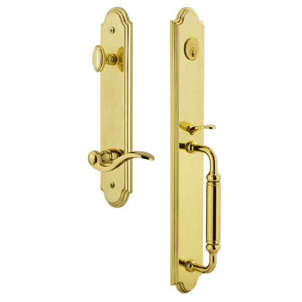 Arc C Grip Dummy Handleset with Bellagio Lever by Grandeur