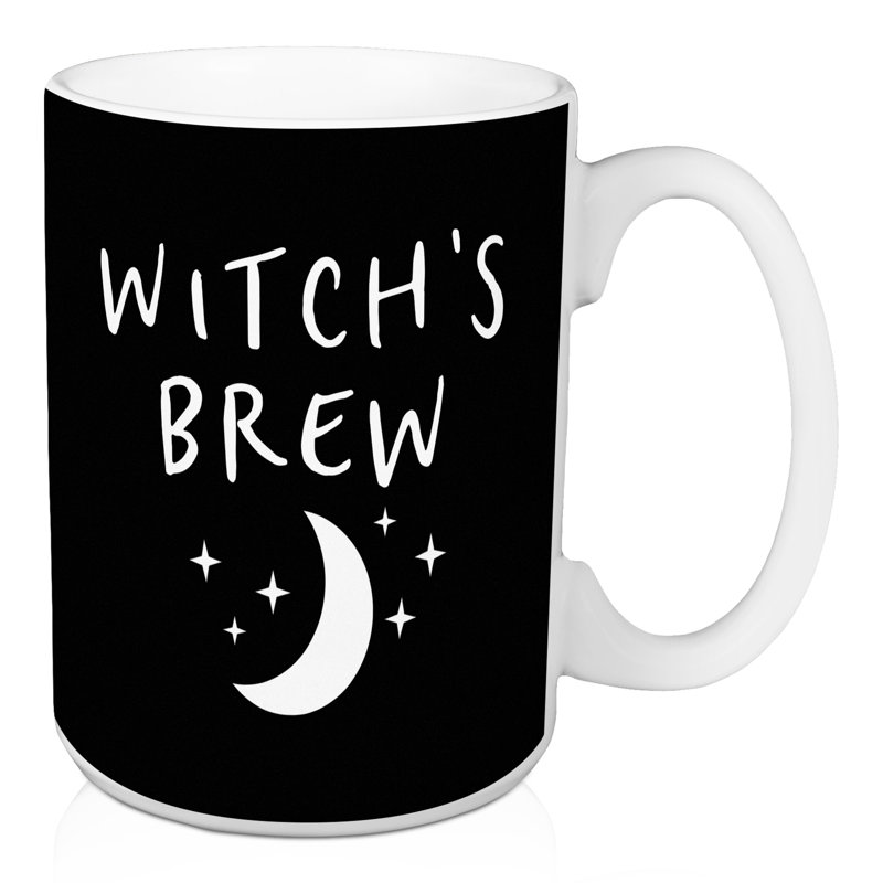 The Holiday Aisle Baron Witch S Brew 15 Oz Coffee Mug Wayfair Baron Witch S Brew 15 Oz Coffee Mug