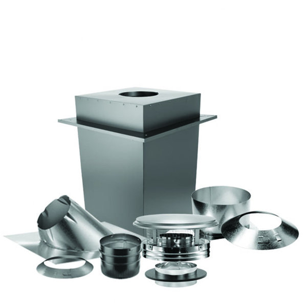 Duravent 7 Piece Steel Venting Kit by United States Stove Company