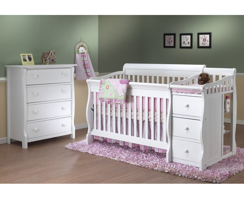 Sorelle Princeton Elite 4 In 1 Convertible Crib And Changer