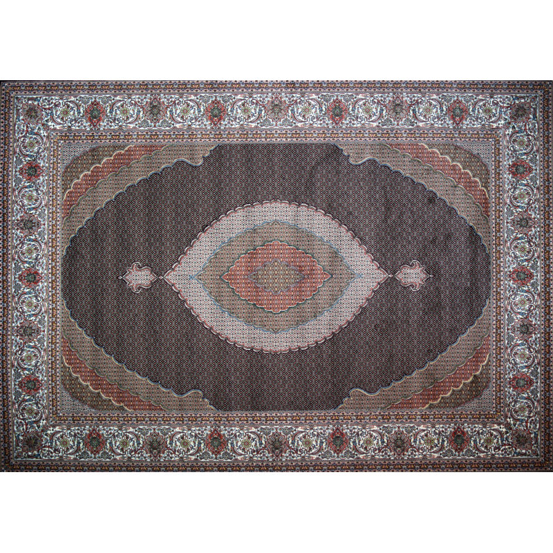 Astoria Grand Markel Hand Look Persian Wool Brown Red Green Area Markel Hand Look Persian Wool Brown