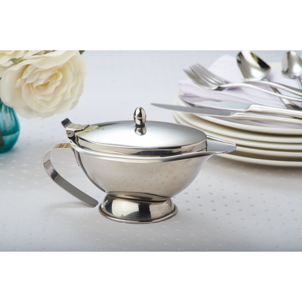Arlo Stainless Steel Gravy Boat by Red Barrel Studio
