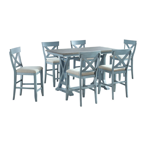 Maja 7 Piece Counter Height Dining Set by Gracie Oaks Gracie Oaks