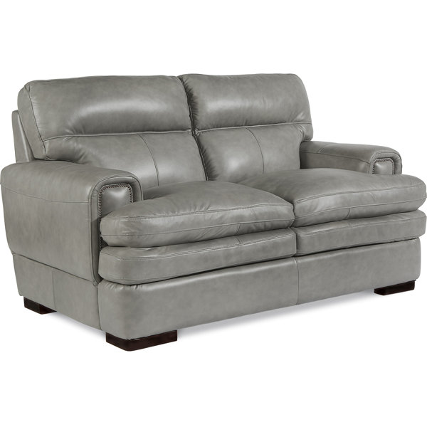 Jake Leather Loveseat By La-Z-Boy Sale