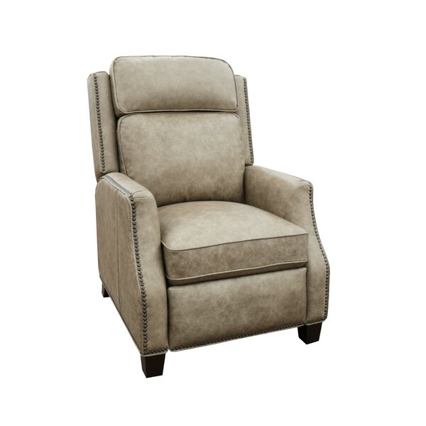 Kathi Leather Manual Recliner By Darby Home Co