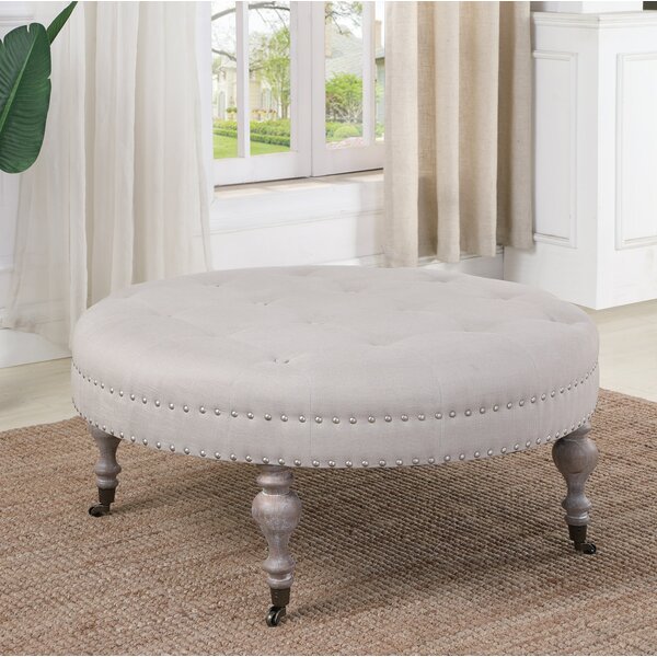 Creline Tufted Ottoman By Ophelia & Co.
