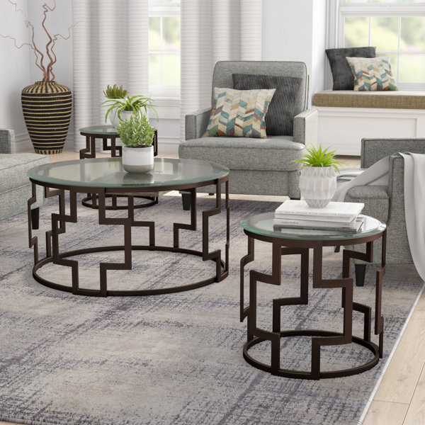 Bolte 3 Piece Coffee Table Set by Brayden Studio