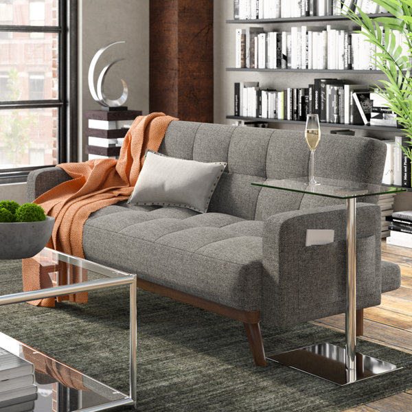 Summer Modern Futon Sofa Sleeper By George Oliver New Design
