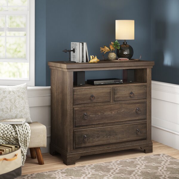 Calila 4 Drawer Media Chest By Birch Lane™ Heritage