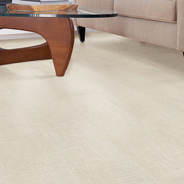 Cork Essence 11-7/11 Cork Flooring in Tweedy SawCut Moon by Wicanders