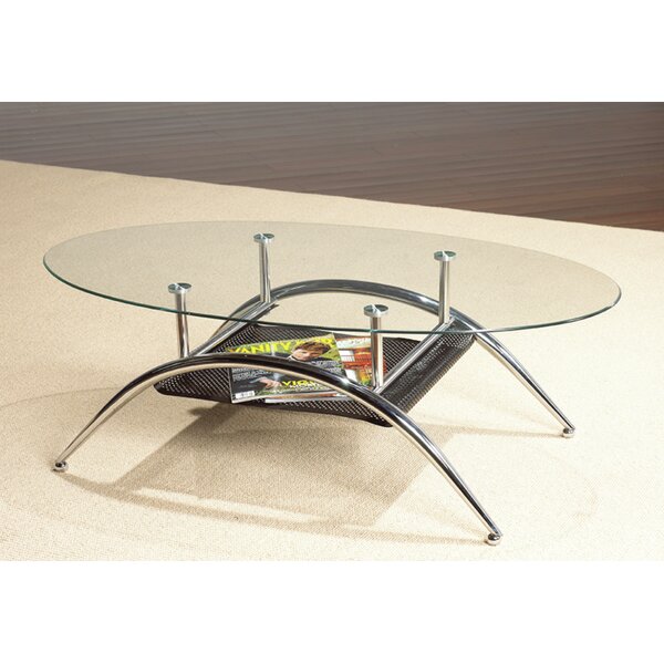 Manford Tempered Glass Coffee Table By Orren Ellis