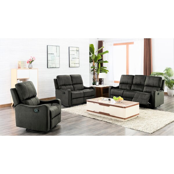 Land 3 Piece Reclining Living Room Set By Red Barrel Studio
