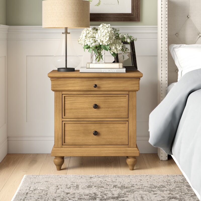 Ailey 2 Drawer Nightstand