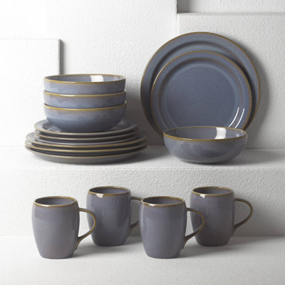Noritake Colorwave Rim 4 Piece Place Setting, Service for 1 ... Noritake Colorwave Rim 4 Piece Place Setting, Service for 1 ...