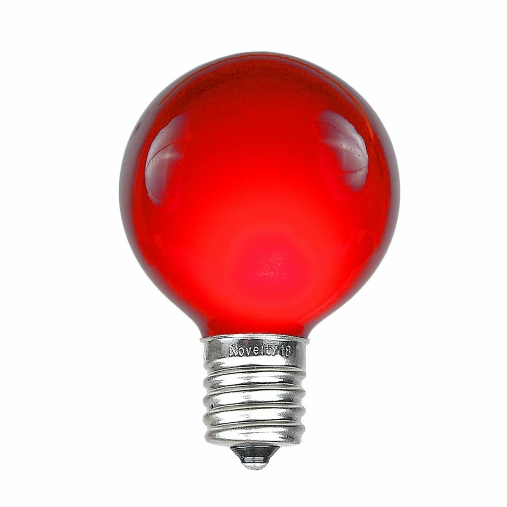 Novelty Lights 7 Watt G50 Light Bulb E17 Intermediate Base Wayfair