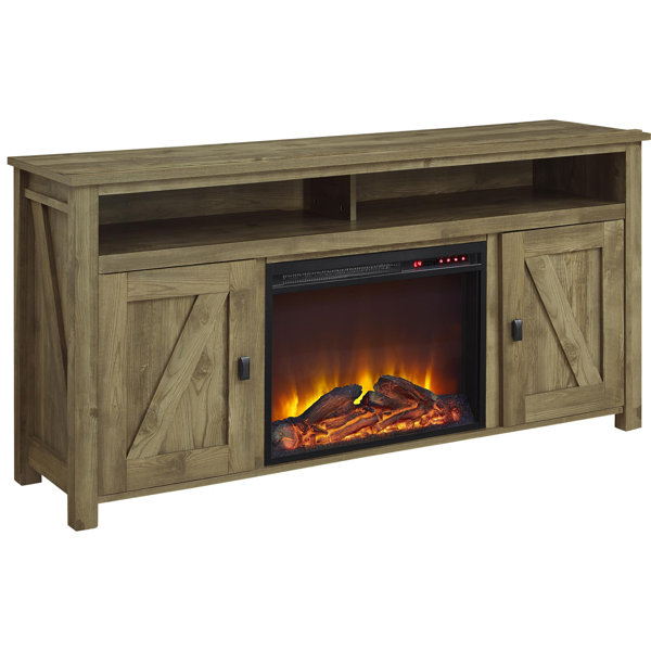 Whittier 60 TV Stand with Fireplace by Mistana